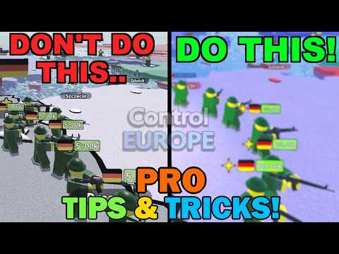 10 HIDDEN Control Europe Tips and Tricks That CHANGE Everything