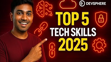 🚀“5 Tech Skills to Learn in 2025 That Will Skyrocket🚀 Your Career!”.  ----- DevSphere 🔥🚀