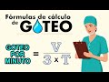 ★ COMO CALCULAR LAS GOTAS POR MINUTO EN UNA SOLUCION ENDOVENOSA - 2020