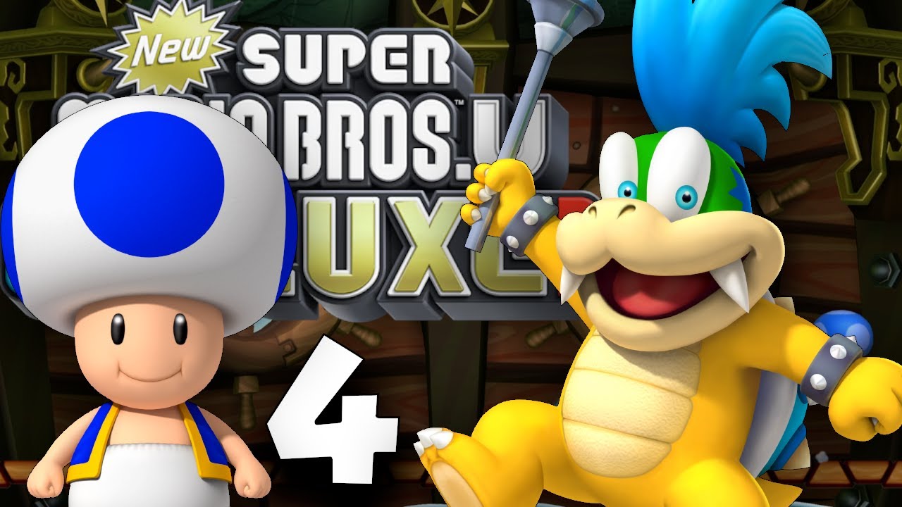 New Super Mario Bros.™ U Deluxe 🌰 Part 4: Larrys Torpeden Festung