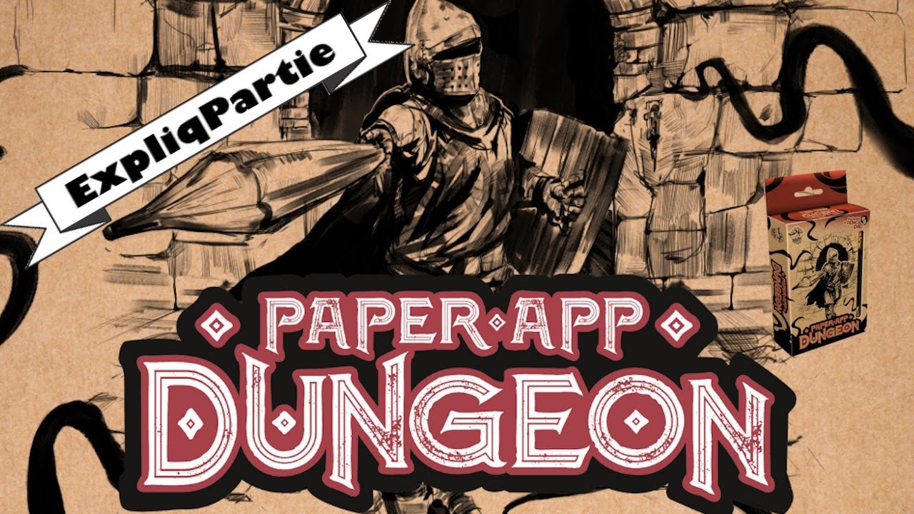 Paper app Dungeon YouTube