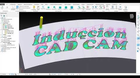 45 Asignar material de forma a estrategia de desbaste con Powermill