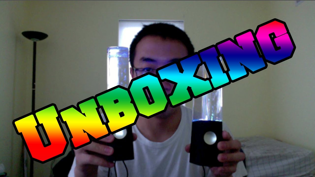 Unboxing Water Dancing Speakers!