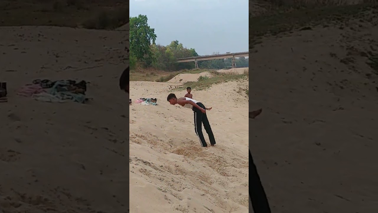 back lip kick 🦵 shantiel and anmol ands ashish