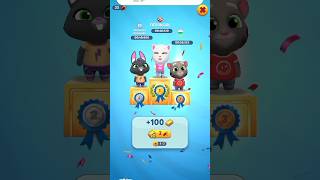 Tom Running Competition 🏃‍♂️ | Talking Tom Fun Race Gameplay #funnyshorts #animation #viral