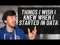 Things I Wish I Knew When I Started As A Data Engineer