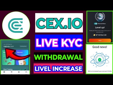 CEX.IO KYC CEXP COIN RECEIVED CEX.IO WITHDRAWAL CEX.IO LISTING CEX.IO ...