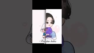 nothing just love his cartoon version🥰🐰💜#kookie #bts #subscribe