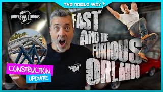 Fast & Furious Orlando Update! Multiple Launches, Vertical Spike Completed, & Construction Progress