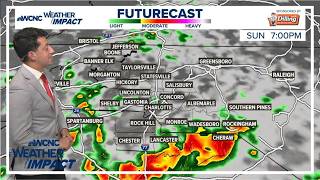Sunday, Labor Day, and the week-ahead forecast