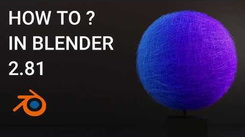 Making A Tree Using Hair Particles  | Blender Tutorial