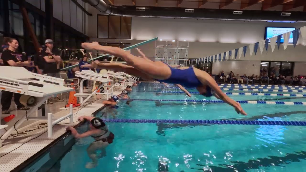 Mountain 8 Conference Swim Meet at Jackson County