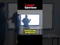 Reflection & Refraction 😱| Science Explained with Laser Experiments 🔥#science #experiment #shorts