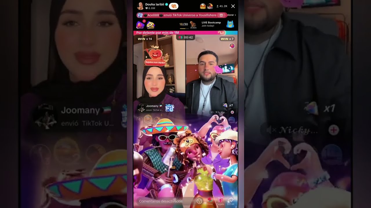 Cañita apoya a Douha en su batalla oficial 💜 Toman contacto casi un año después