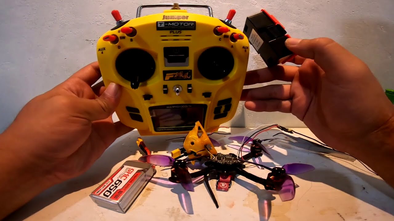 how to set Jumper T8SG V2 Plus + R9M Long Range modul YouTube