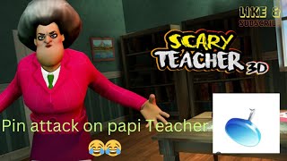 Scary teacher 3d / She is very scary 😱/Miss T