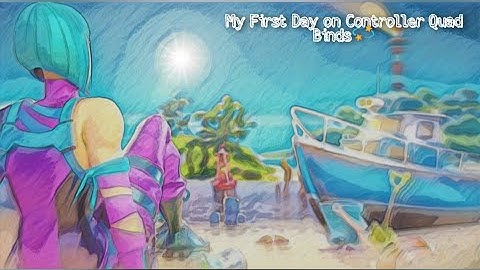 1 Day Progression on Controller Quad Binds | Fortnite Progression #Quadbinds