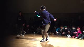 フルスロットル　FULL THROTTLE　Andent KIX(bboy UTB &bboy he-rock) VS mild　seven(bboy hibiki&bboy Gin Daichi)