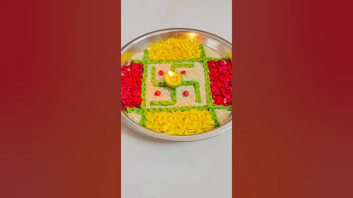Beautiful DIY pooja thali decoration idea | aarti thali #shorts #shortvideo #youtubeshorts