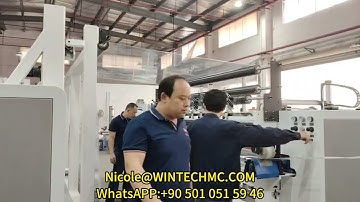 Wintech 2 meter 4 screw stretch film machine, Cling film machine, jumbo roll stretch film machine