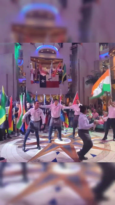 🇮🇳 India | Parade of Nations High-Energy Performance | Radiance of the Seas 🎉 #dance