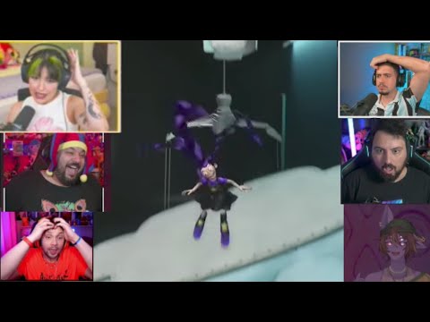 YOUTUBERS REAGINDO A "M0RTE" DA LILLY | Poppy Playtime capítulo 5