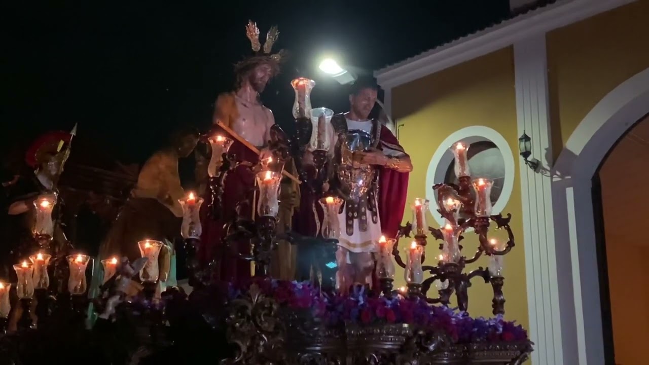 Domingo de Ramos 2023, estación de penitencia de Ntro Jesús del Ecce Homo en su sagrada presentación