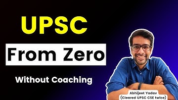 Complete Strategy for UPSC 2026 & 2027 | UPSC without coaching