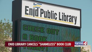 Enid Library cancels book club after new sexual content policy