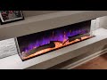 My new electric fireplace from the US Fireplace Store - Evolution Fires 72" Vegas White