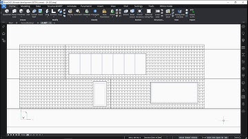 Elevation hatches - BricsCAD BIM