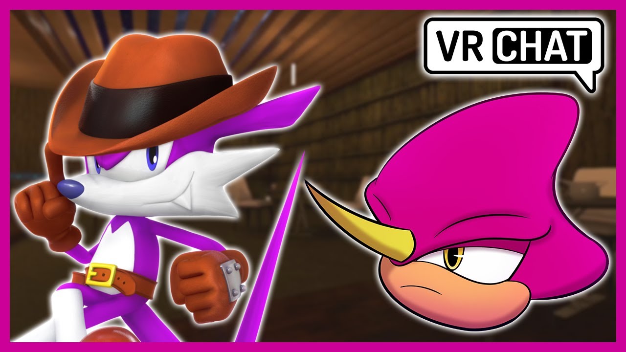 Fang attacks Espio & Sally in VRChat - THE DATE IS RUINED?!