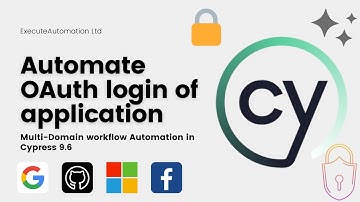 Automate OAuth authentication of Application in UI Testing using Cypress 9