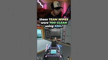 these Team Wipes were TOO CLEAN using ASH in Apex Legends #apexlegends #apexlegendsclips #apexclips