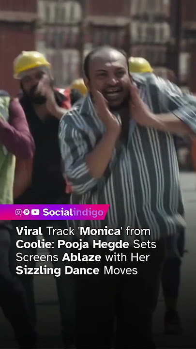 Coolie Monica Song | Coolie Rajinikanth | Monica Song | Socialindigo #shorts #monica #poojahegde