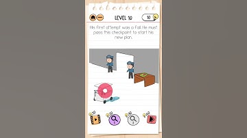 Prison Escape Level 10,his first attempt was fail.He must pass this checkpoint to start his new plan