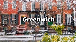 NYC Snowfall Walking Tour 2024 4k Video - Relaxing Snow Walk In Greenwich Village New York