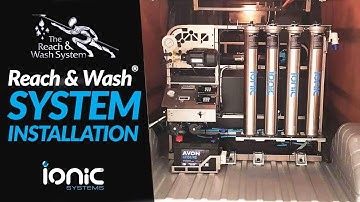 How a Reach & Wash® System is Safely Installed