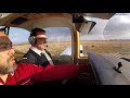 Volando avion de ala baja por primera vez en el PA38 TOMAHAWK