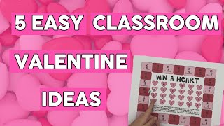 5 Quick Easy Valentine s Day Ideas for 1st 2nd Grade