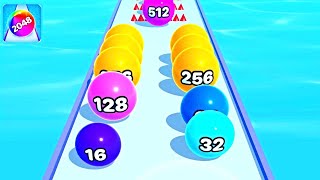 Soft Ball Run Merge 2048 ! All Levels Gameplay (289-292) android, ios screenshot 5