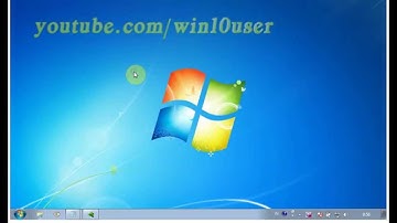 Windows 7 Tips (Ultimate) : How to hide or show desktop icons