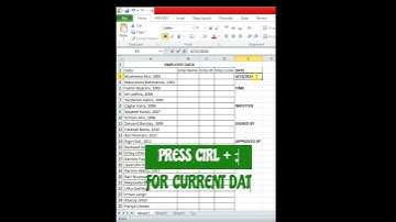 enter current date and time easily | excel| basic excel |  #viral #viralvideo #shortvideo #shorts
