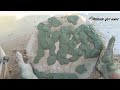 Asmr. Masterpiece crunchy mud with green paste pour@Misspikachuasmrts 🎂🍫🍰🍩🍪🍡HBD. ALLAH bless on u