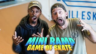 AARON KYRO VS NIGEL JONES MINI RAMP GAME OF SKATE