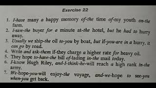 pitman new era exercise no 22