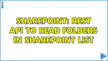 Sharepoint: REST API to read folders in SharePoint list