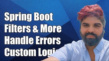 Spring Boot Filters: Handling Exceptions with Custom Exception Handlers