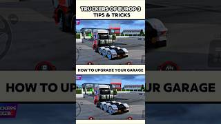 Truckers of Europe 3 Garage Upgrade Fast Guide 🔧 Earn More Money | #Shorts #TruckSim #Gaming #Tips