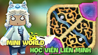 Học viện Liên Minh trong Mini World | Mini Game | Meowpeo screenshot 3